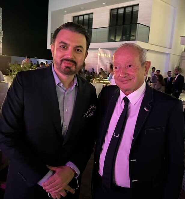 Jehangir Saifullah Khan met with Naguib Sawiris